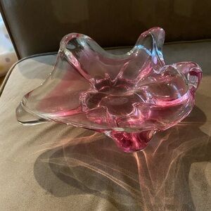 Glass Vase/ Dish